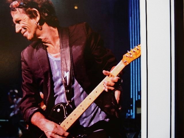 Keith Richards/2006/ искусство Picture / рамка / Keith *li коричневый -z/Fender Tele custom/Vintage Guitar/ блокировка / low кольцо Stone z/ орнамент .