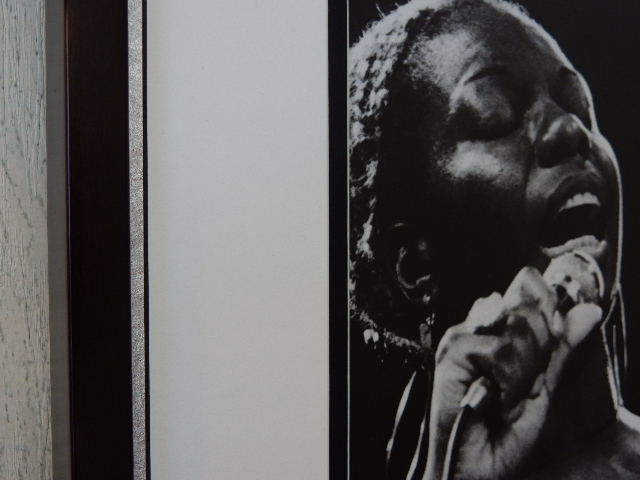 ニーナ・シモン 魂の歌/アートピクチャー額装付き/Nina Simone/Jazz Art/お洒落なインテリア/ギフト/サマー・オブ・ソウル/Summer of Soul - 2