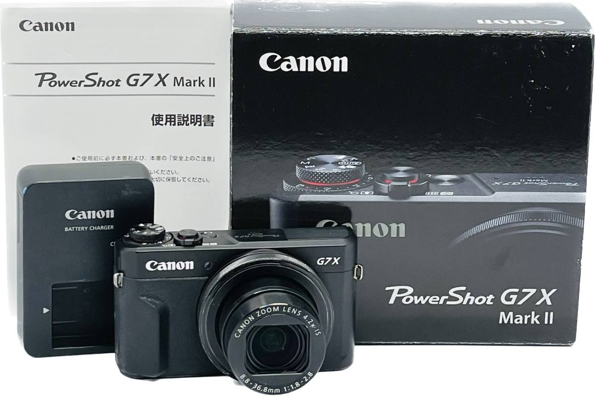 ☆元箱付き極上品☆キヤノン PowerShot G7 X Mark II コンパクト