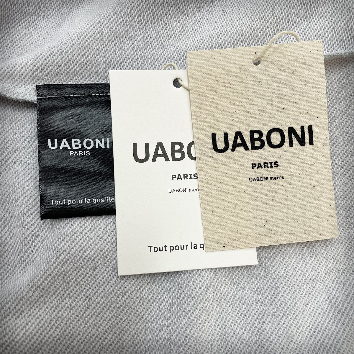 個性EU製＆定価4万◆UABONI＆KAWS/カウズ*Paris*パーカー*ユアボニ◆コットン 高級 春夏 ソフト プルオーバー トレーナー XL/50サイズ_画像8