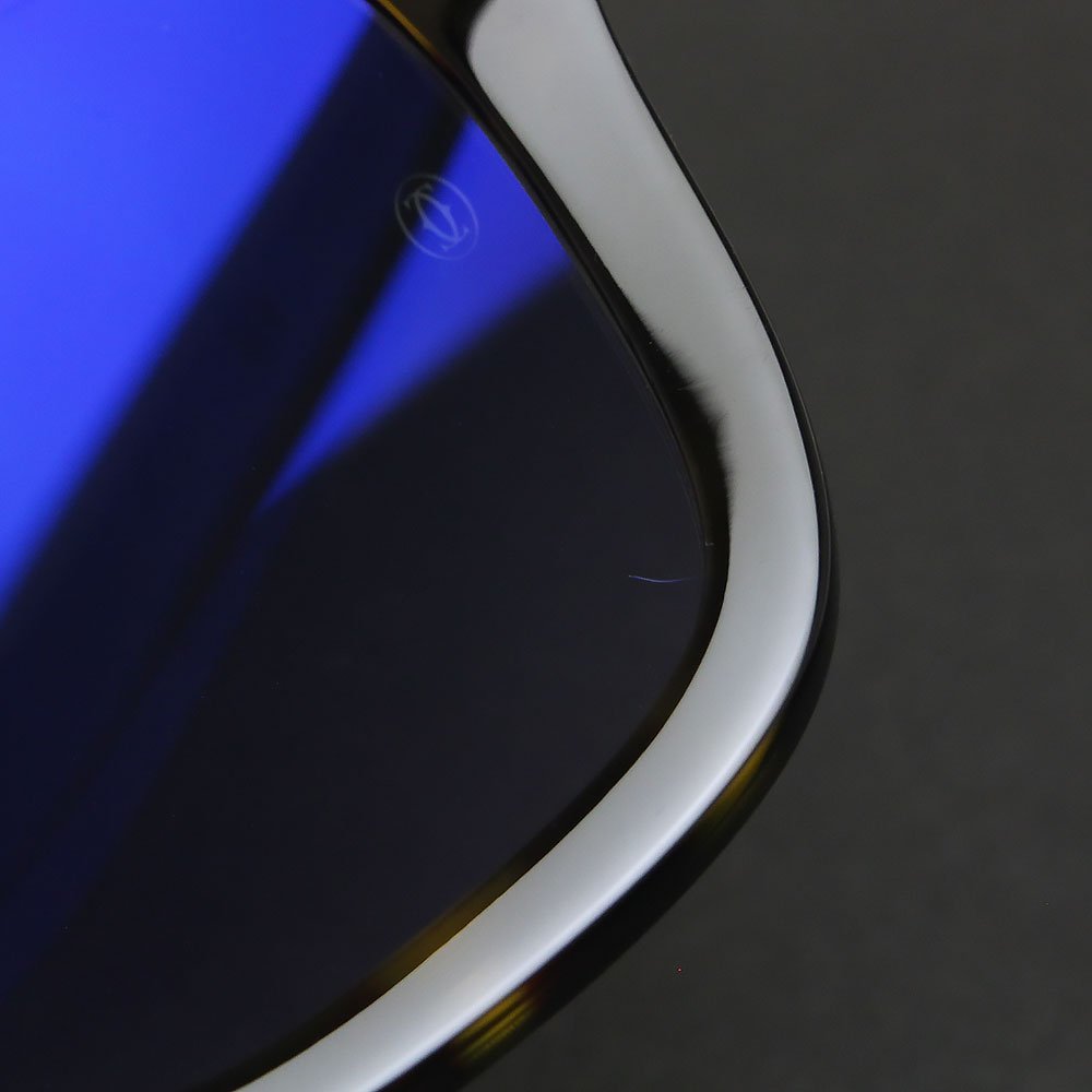 未使用 展示品)カルティエ Cartier パンテール 眼鏡 メガネ