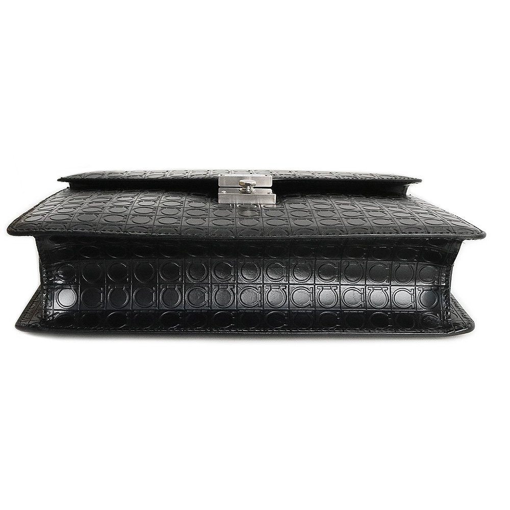 美品)サルヴァトーレフェラガモ Salvatore Ferragamo カーフ レザー