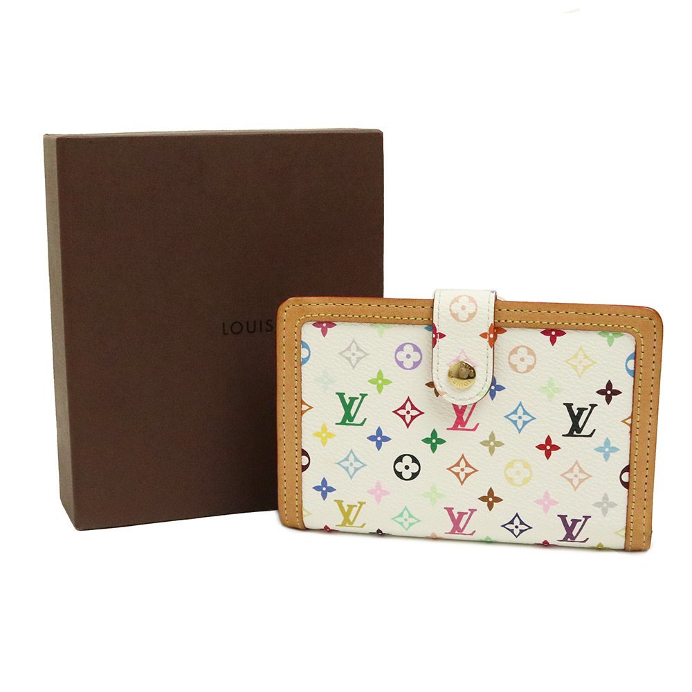 美品)ルイ ヴィトン LOUIS VUITTON ポルトモネ ビエ ヴィエノワ 二
