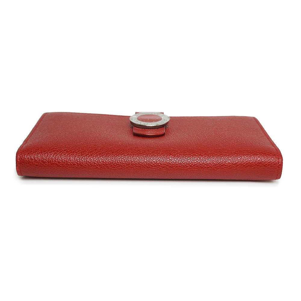 新品・未使用品)ブルガリ BVLGARI カーフレザー コローレ 二つ折り長