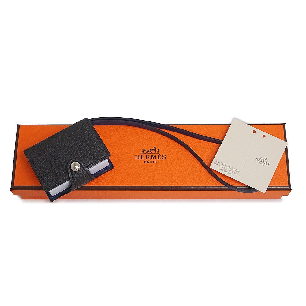 HERMES エルメス ユリス ナノ ミニ手帳バッグチャーム キーホルダー