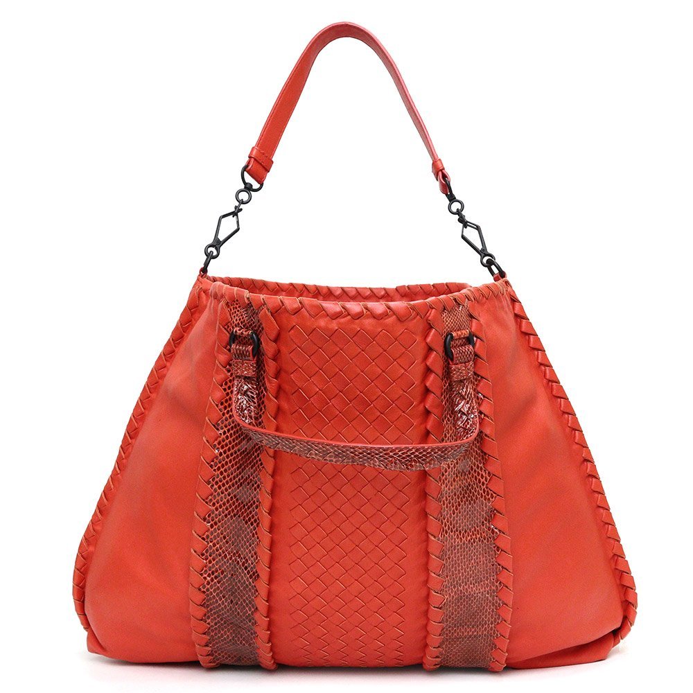 美品）ボッテガヴェネタ BOTTEGA VENETA イントレチャート 2way