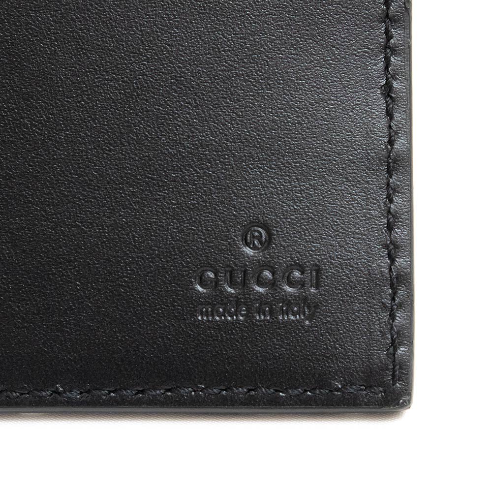 新品・未使用品)グッチ GUCCI 二つ折り長財布 札入れ グッチシマ