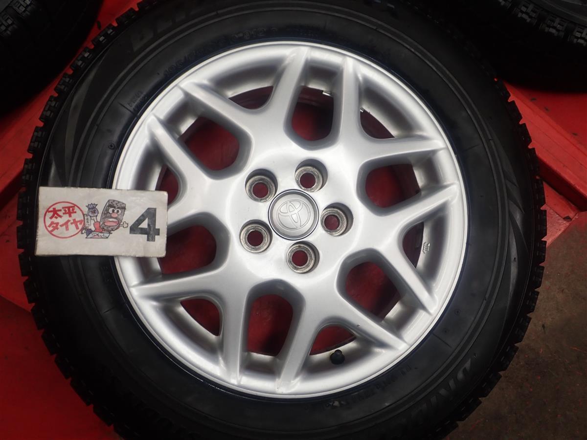 スタッドレス オーパ純正メッシュ+ブリヂストンブリザックVRX 195/65R15 8分山★stwt15_画像8