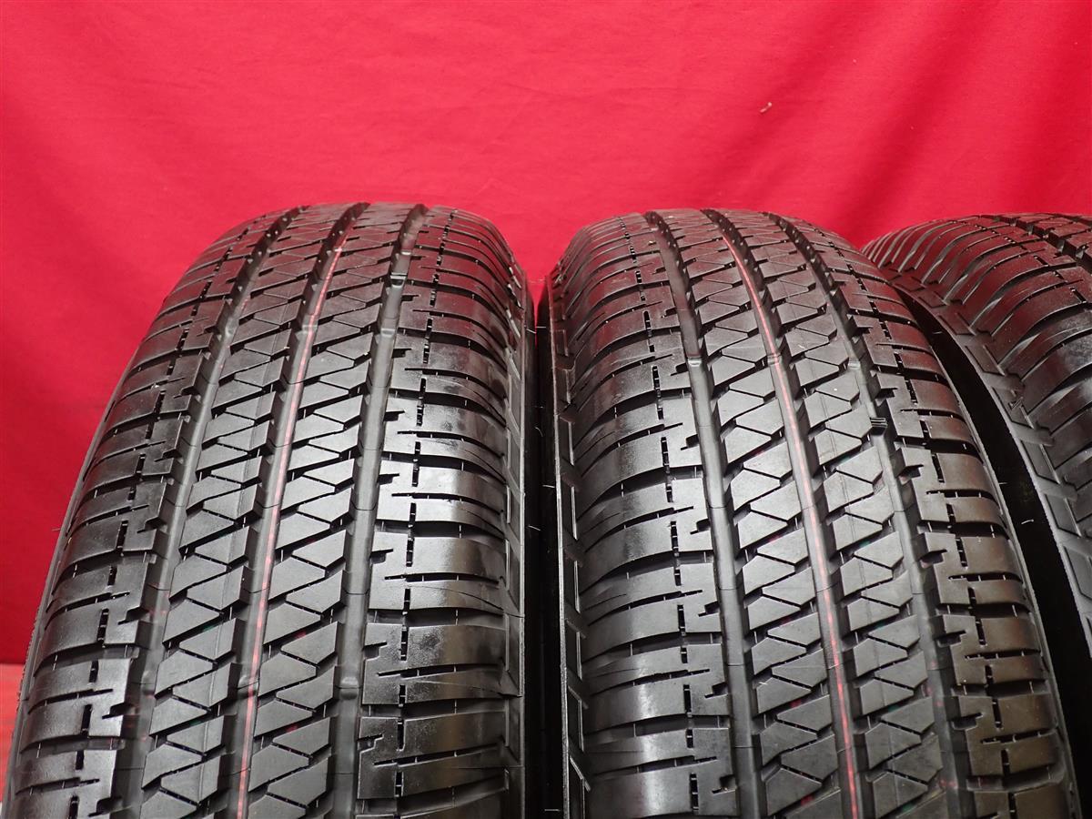 中古タイヤ 195/80R15 96S 4本セット ブリヂストン デューラー H/T684II BRIDGESTONE DUELER H/T684II 9.5分山 フォード フリーダ キャラ・_画像4