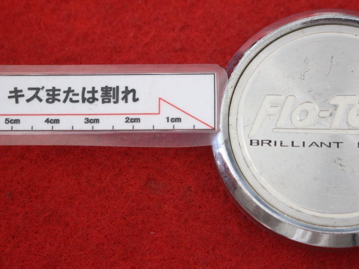 1枚 Flo-Tech 社外 中古 ホイール センターキャップ センターカバー エンブレム オーナメント cap_画像8