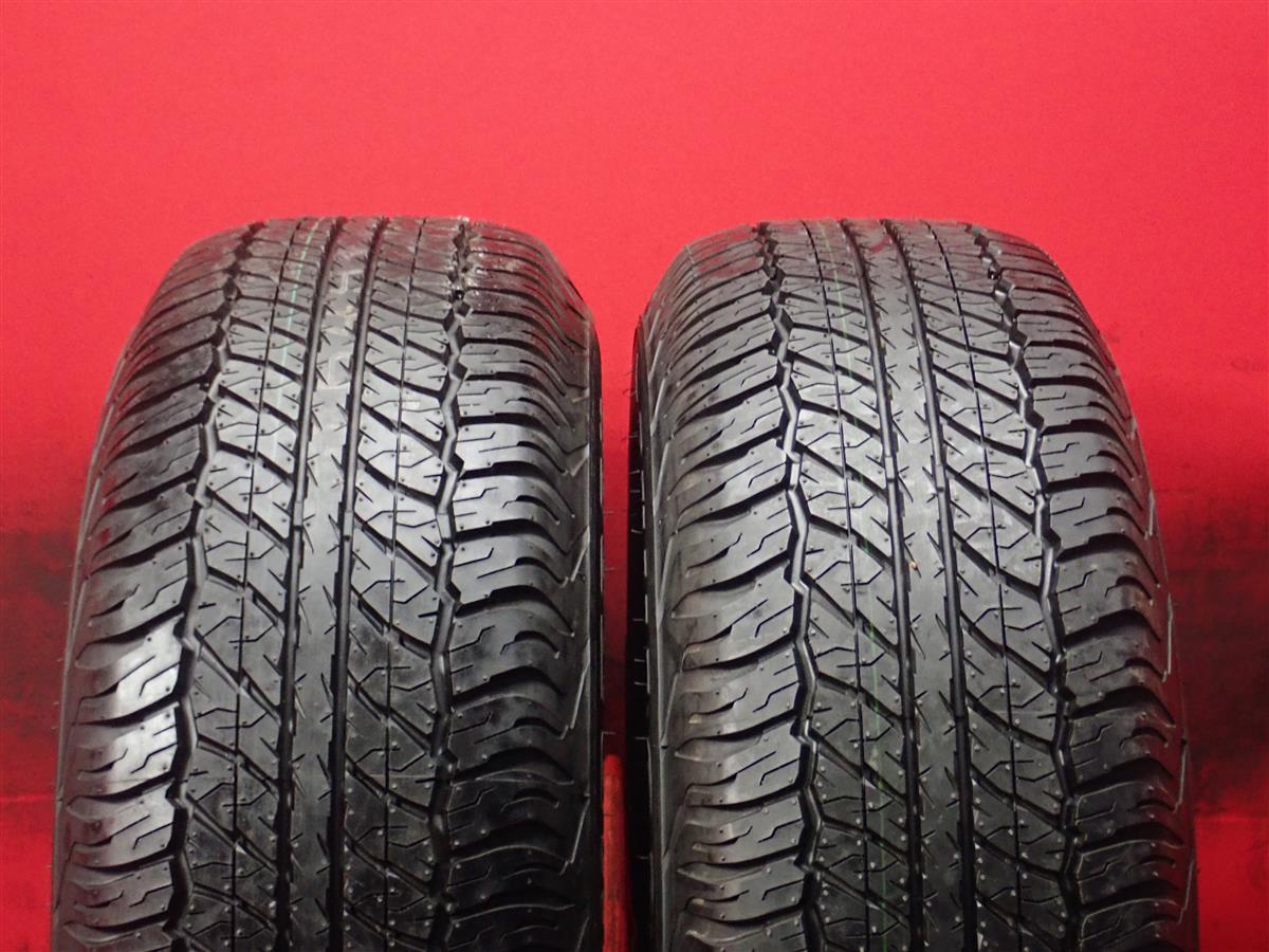 タイヤ2本 《 ダンロップ 》 グラントレックAT20 [ 265/70R16 112S ]9.5分山★ サーフ プラド パジェロ タコマ サファリ n16_画像1