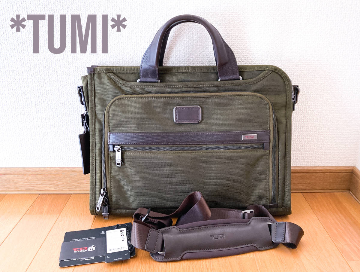 福袋特集 2022 アメリカ購入 美品 3way 値札有り TUMI トゥミ 多機能