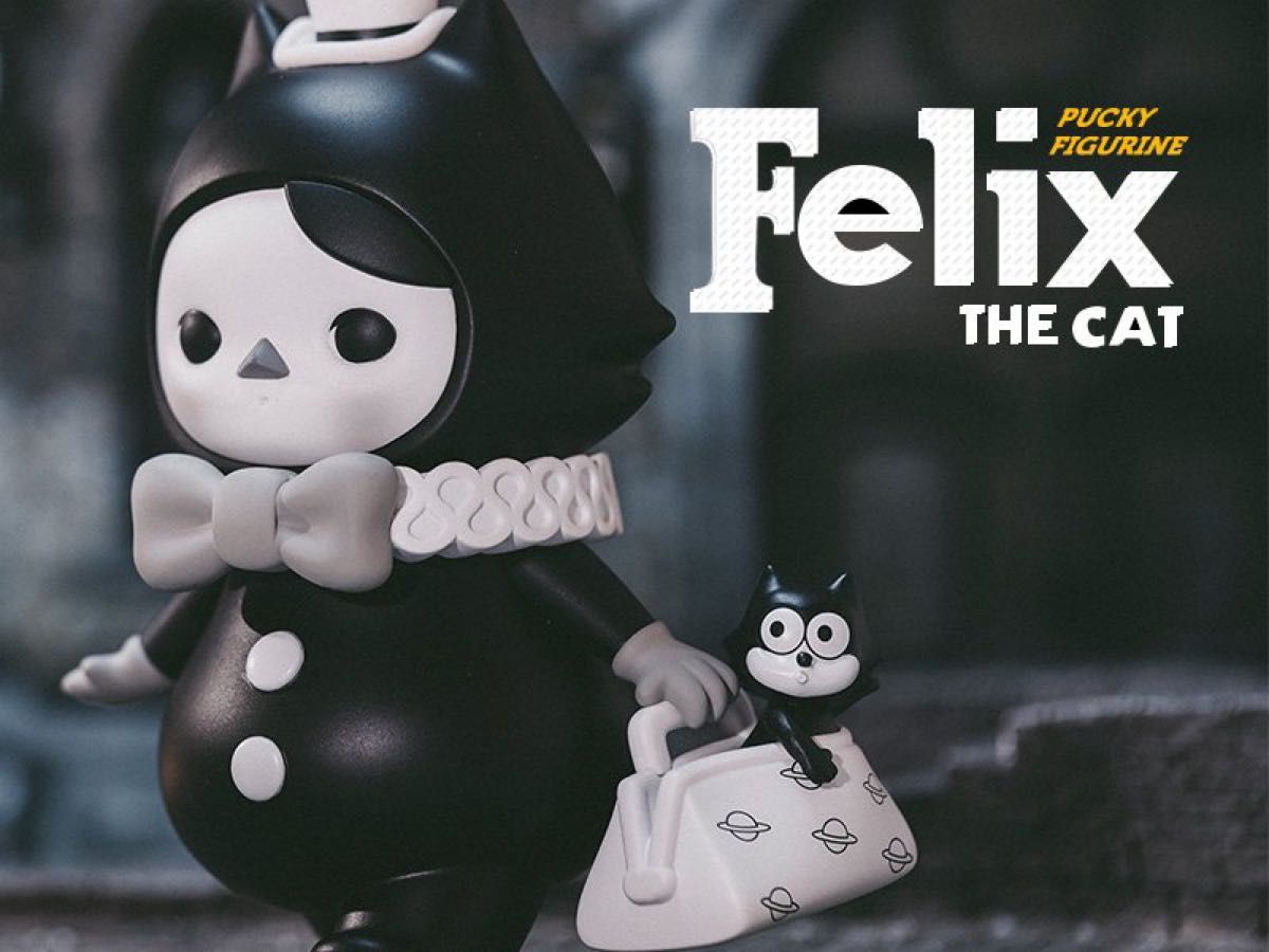 安いそれに目立つ FELIX THE 鼠年 子年 絶版 6体セット CAT pucky × popmart PUCKY ビッグサイズ 