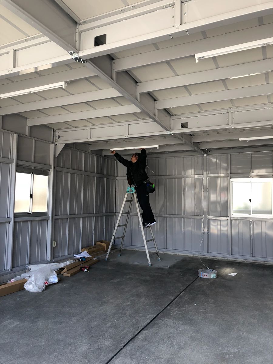  Inaba storage room blow tiaBRK 5764J existing an earth floor concrete on safety construction pack all included included. Aichi prefecture, Gifu prefecture, three-ply prefecture etc.