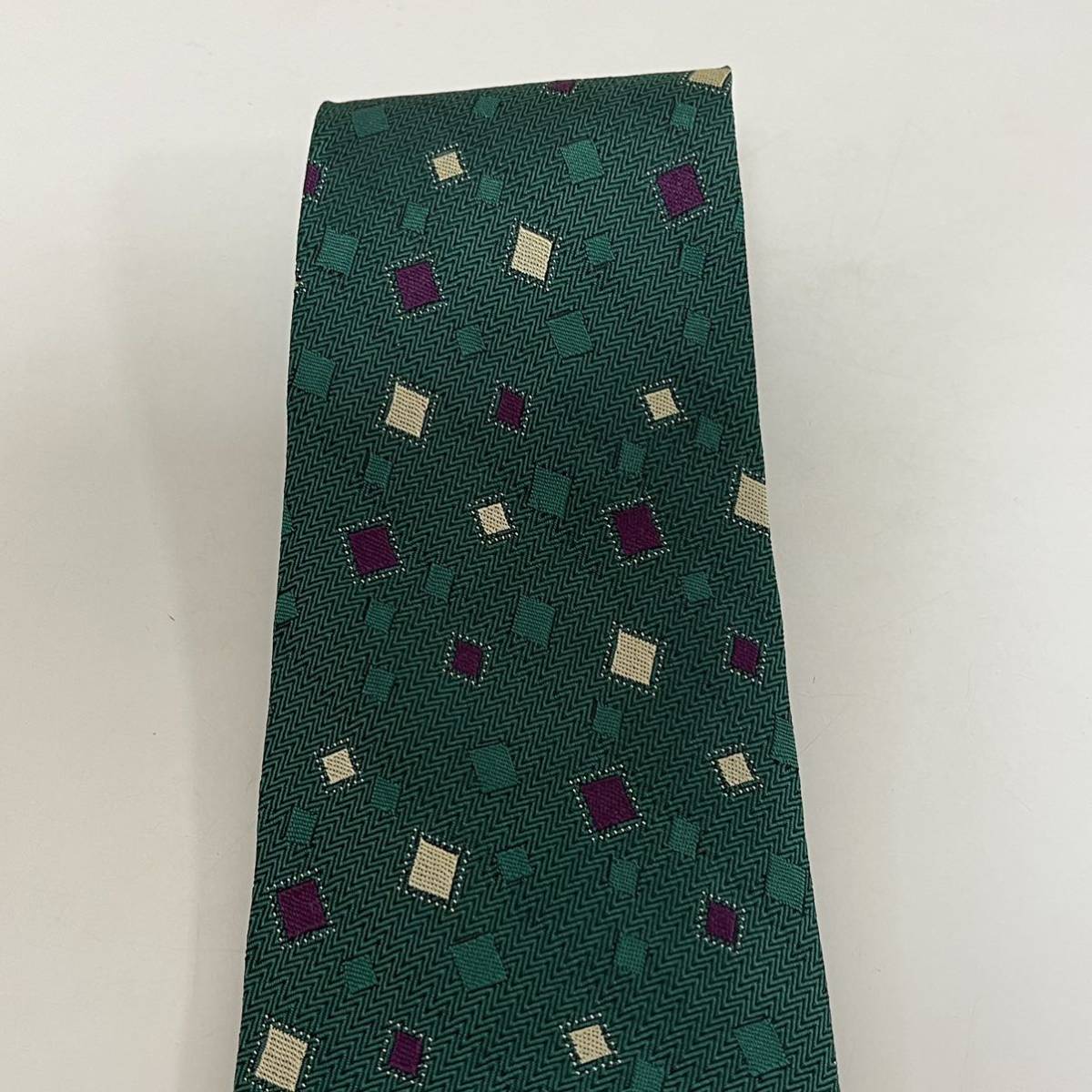 POLO by RALPH LAUREN( Polo bai Ralph Lauren ) green four angle necktie 