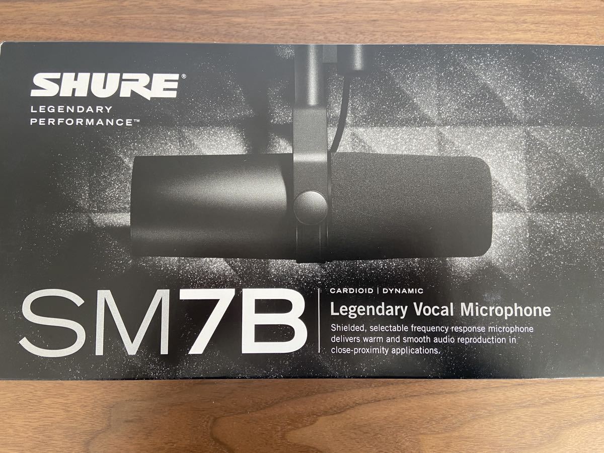 美品】SHURE SM7B CL-1 マイク・アンプセット 使用数回のみ | www