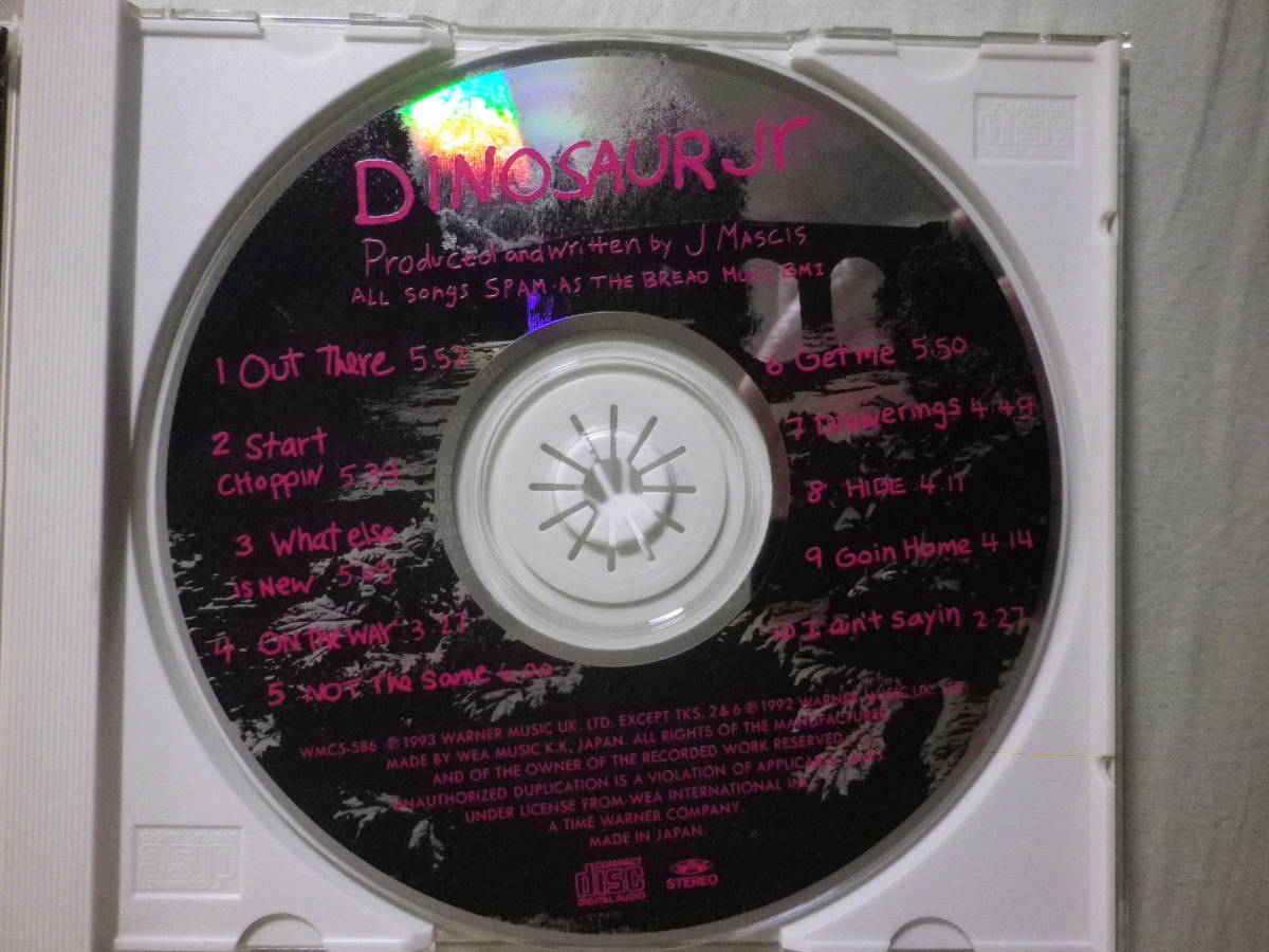 『Dinosaur Jr/Where You Been(1993)』(1993年発売,WMC5-586,廃盤,国内盤帯付,歌詞対訳付,Start Choppin,Get Me,Out There,グランジ)_画像3