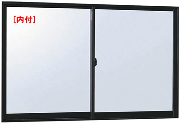 アルミサッシ YKK フレミング 内付 引違い窓 W1845×H1170 （18011）複層