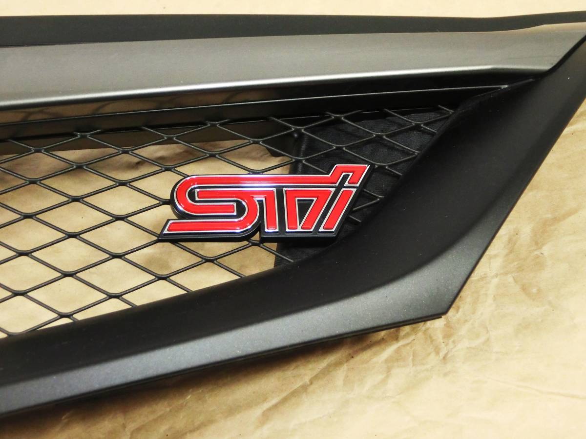 *GRB GVB GRF GH Impreza WRX STi previous term genuine grille new car removing beautiful goods & new goods STi emblem { Japanese understand person limitation }