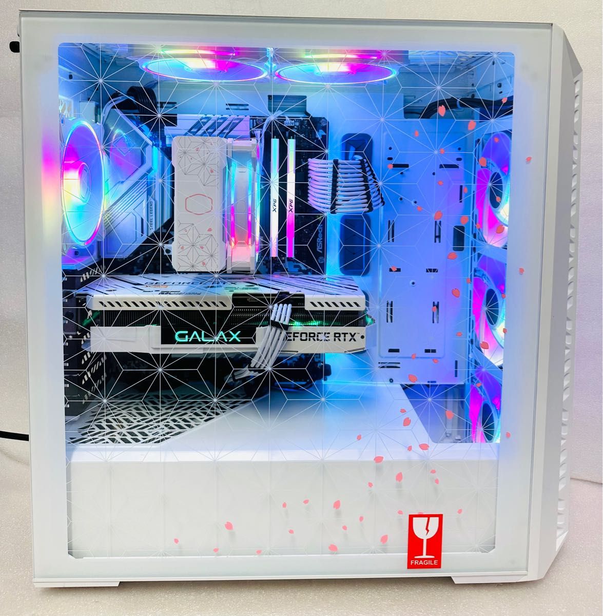 自作PC i5-12400F/16Gb/512Gb/2Tb/3060Ti/ SAKURA LIMITED EDITION