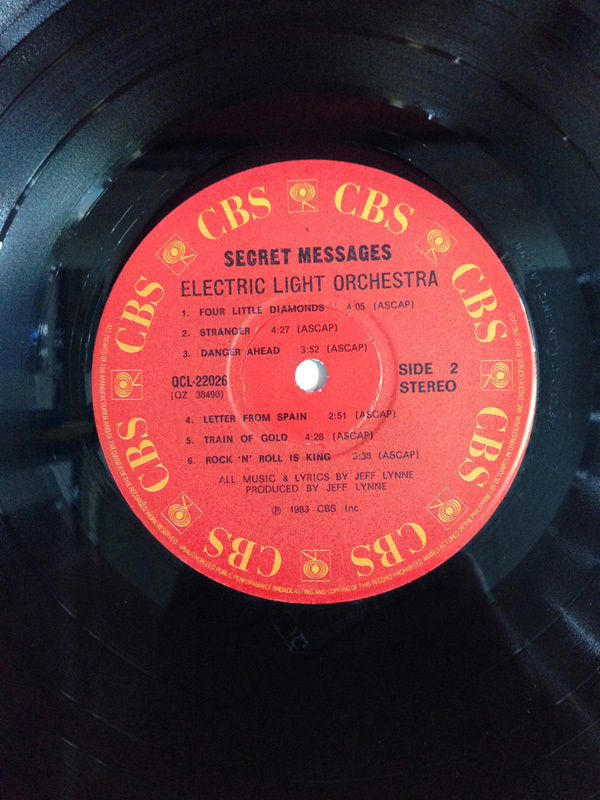 レア！ LP ELECTRIC LIGHE ORCHESTRA / SECRET MESSAGE/フィリピン盤 40/2_3_画像4