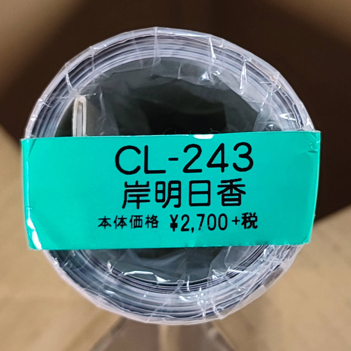 送料無料即決！岸明日香 直筆サイン入り 2021年 カレンダー B2サイズ ８枚綴り。新品未開封。ハゴロモ TRY-X_現物画像