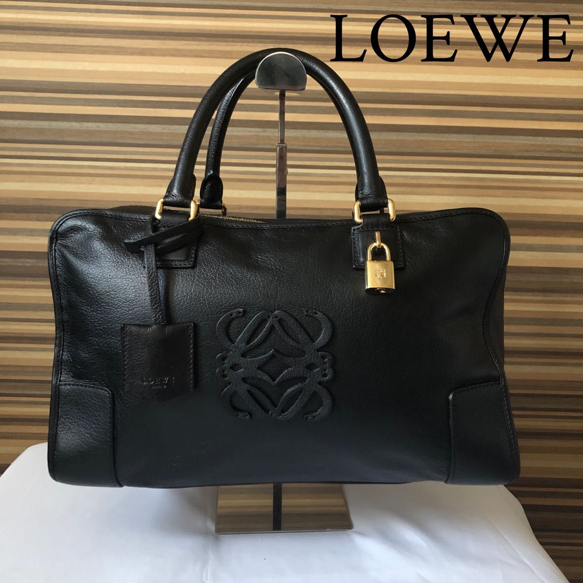 新品在庫あ】 LOEWE - ロエベ ハンドバッグ アマソナ36 アナグラム