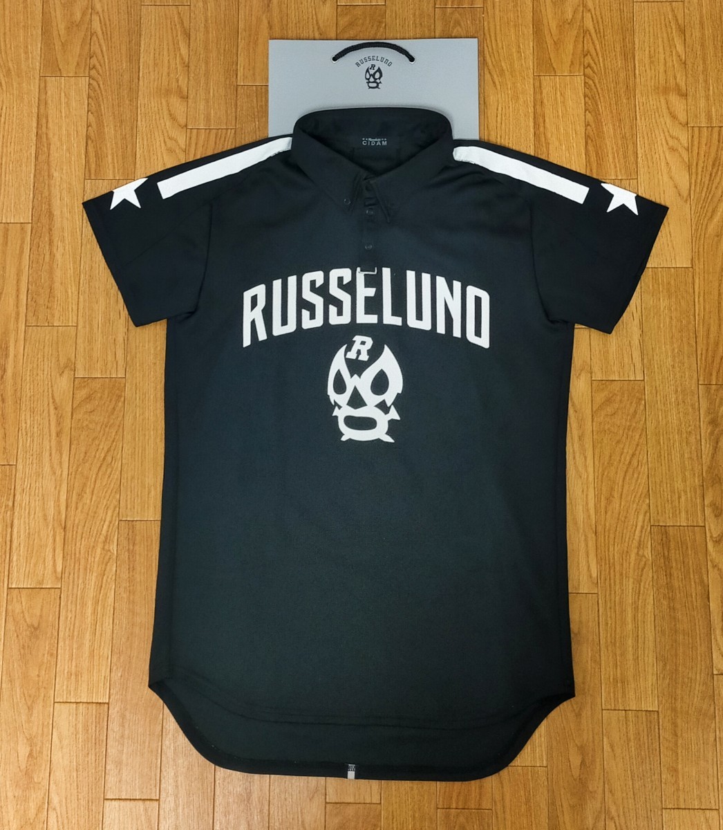 有名ブランド RUSSELUNO CIDAM ラッセルノ ポロシャツ メンズ 半袖 ゴルフ