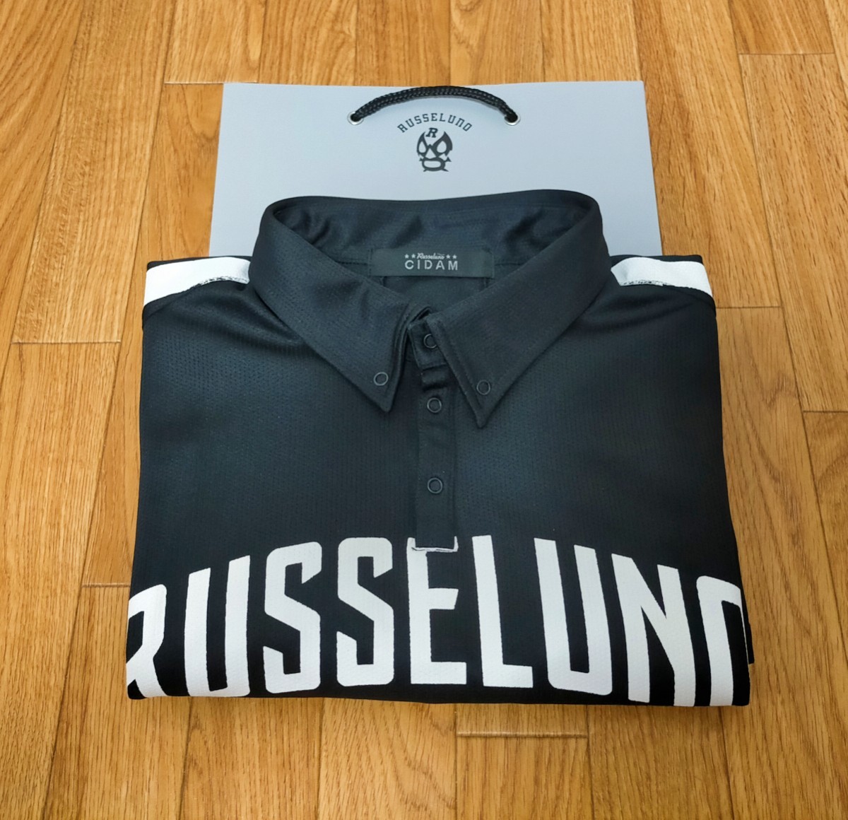 Russelno/ラッセルノ メンズポロシャツ 4サイズ-