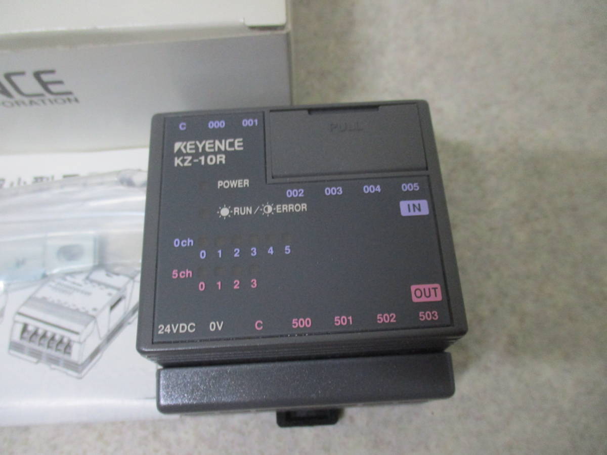 ◆◇未使用 KEYENCE/キーエンス PLC KZ-10R CPU装置◇◆_画像2