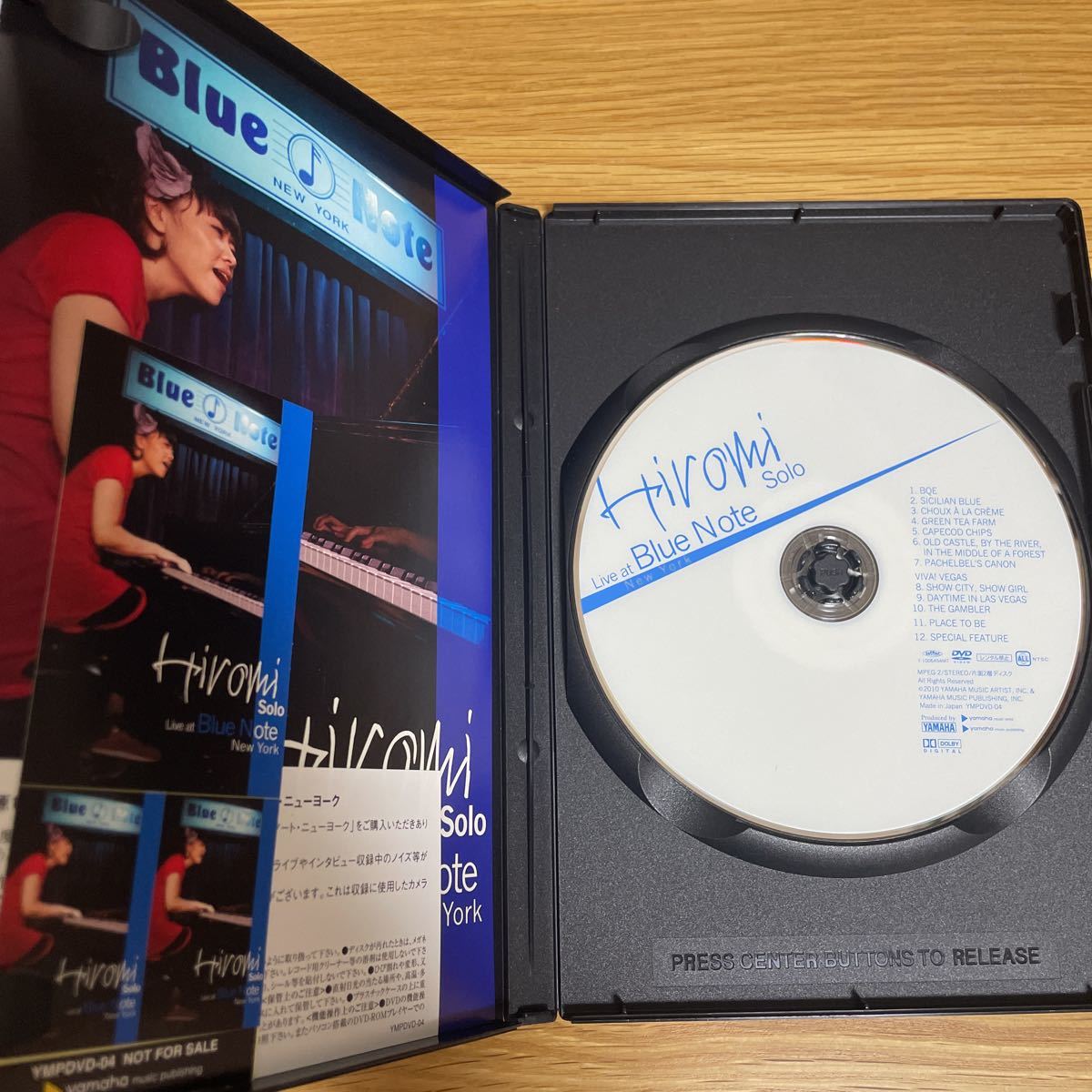 ■ DVD Hiromi Solo Live at Blue Note New York 上原ひろみ　ソロピアノ　YMPDVD-04 ライブ・アット・ブルーノート・ニューヨーク_画像5