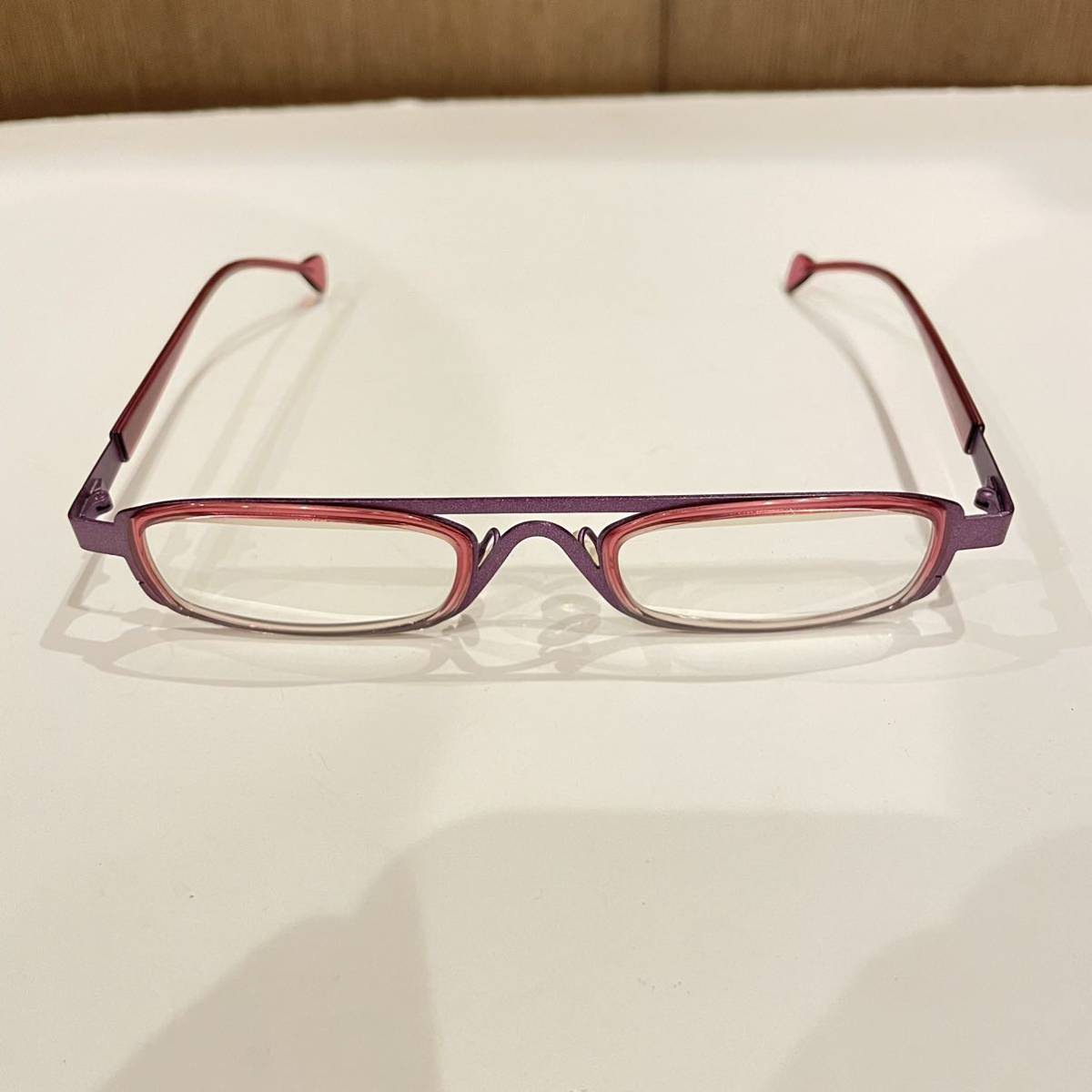 未使用 Theo テオ スクエア 眼鏡 メガネ めがね | sensi.com.ua