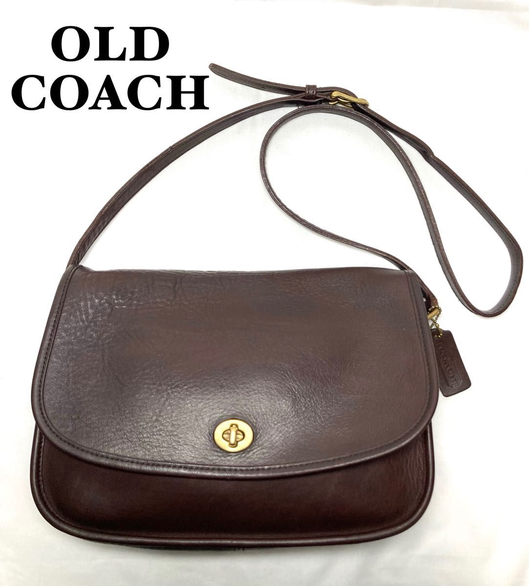 大人気モデル】COACH オールドコーチ ショルダーバッグ USA製 9790