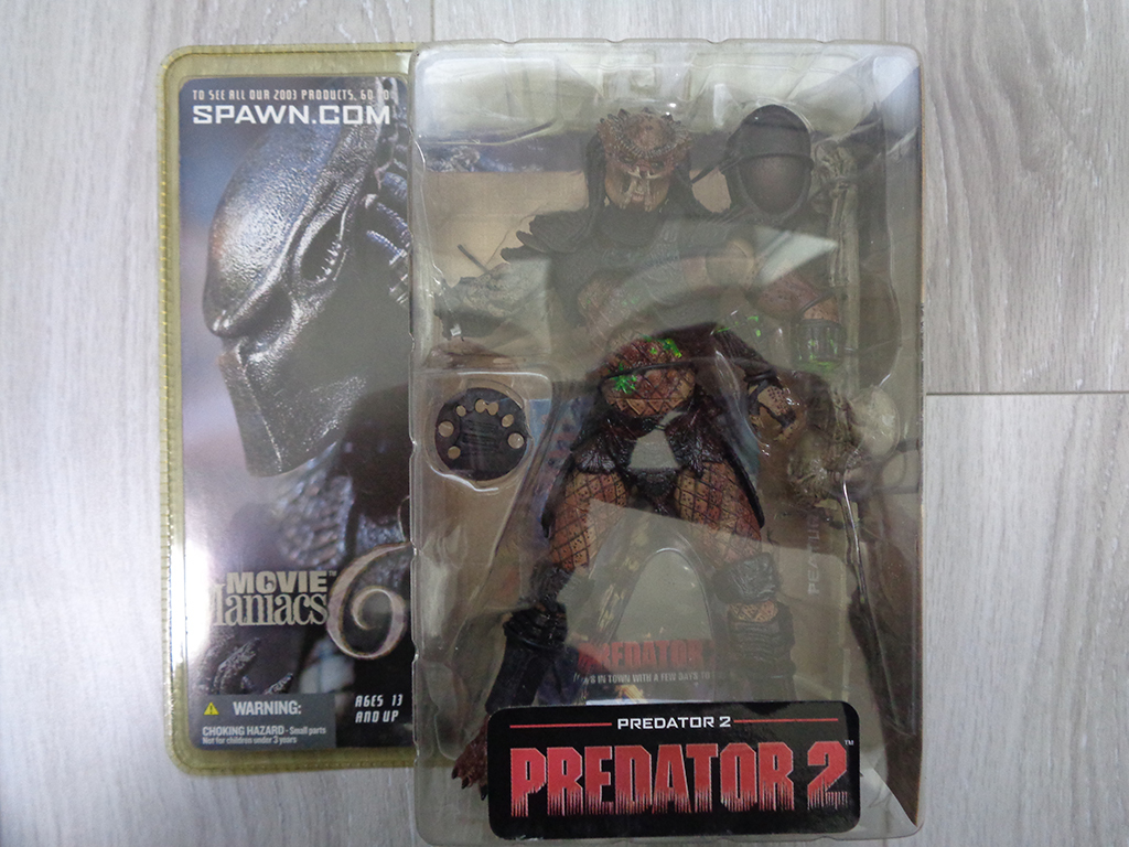  Predator 2 Movie mani Axe mak мех Len * игрушки новый товар нераспечатанный редкий!