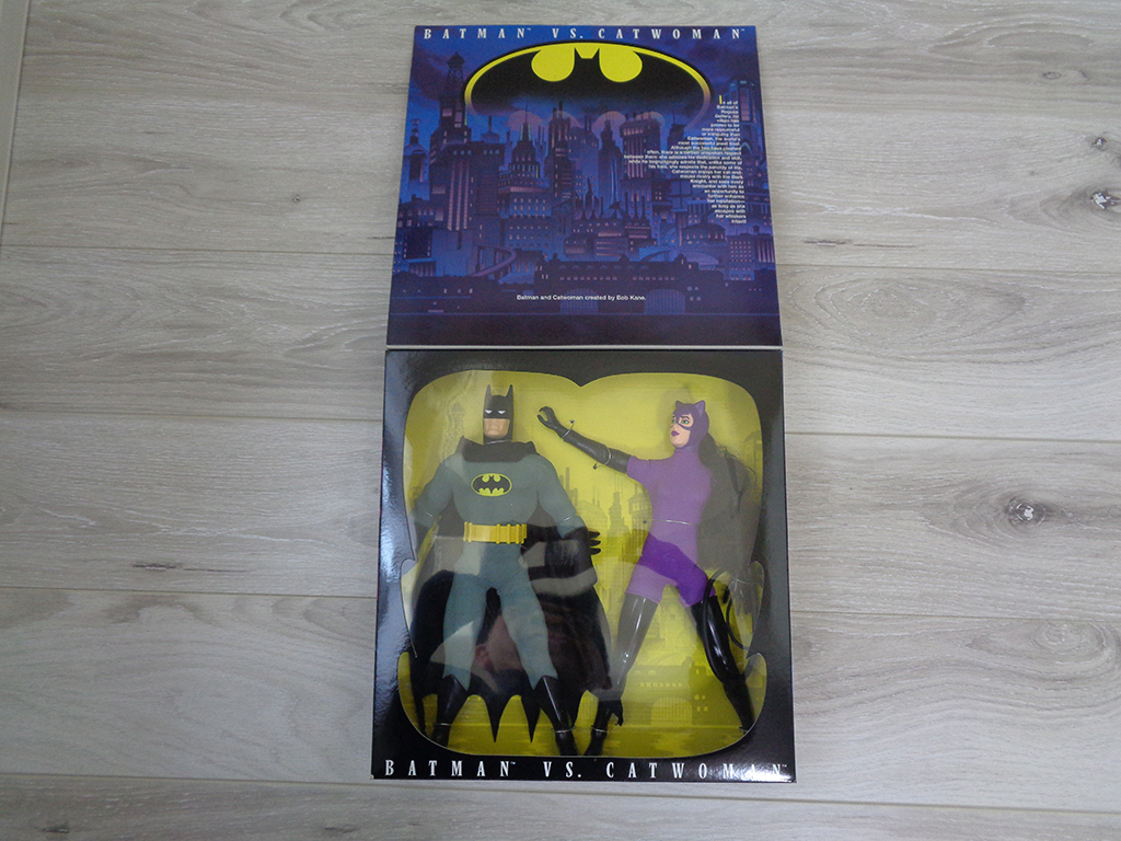 バットマン vs キャットウーマン 1996年 ケナー Kenner レジェンド・オブ・バットマン 開封済み ビンテージ レア！の画像7