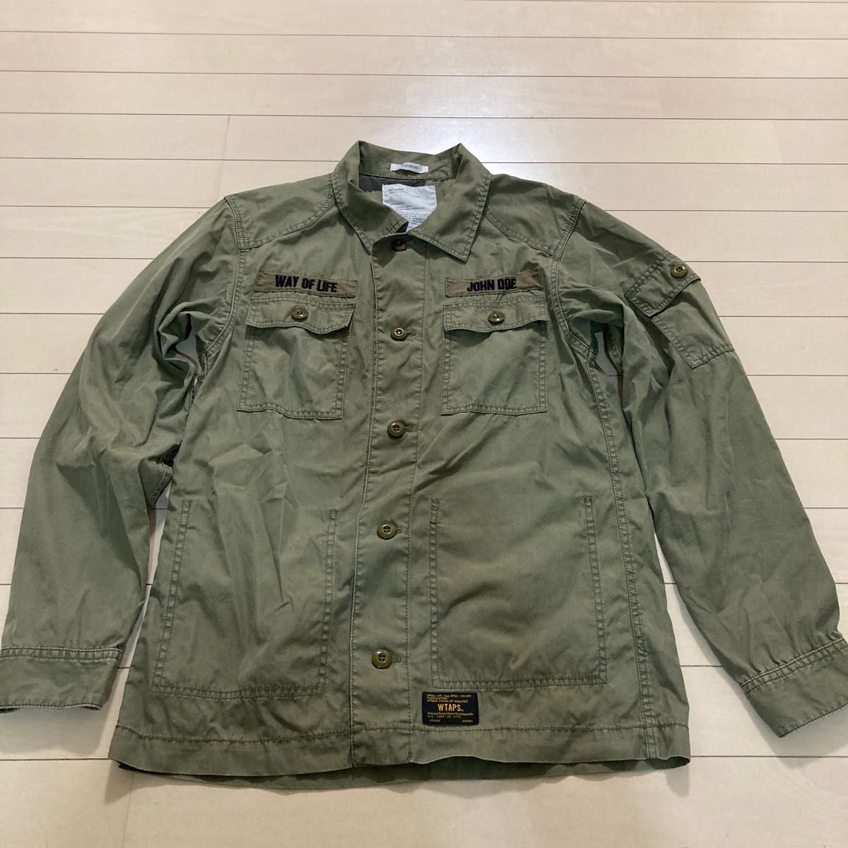 WTAPS SPEC 201-205 ダブルタップス バッグ刺繍 カーキ WTAPS SPEC 201-205 ダブルタップス バッグ刺繍 カーキ