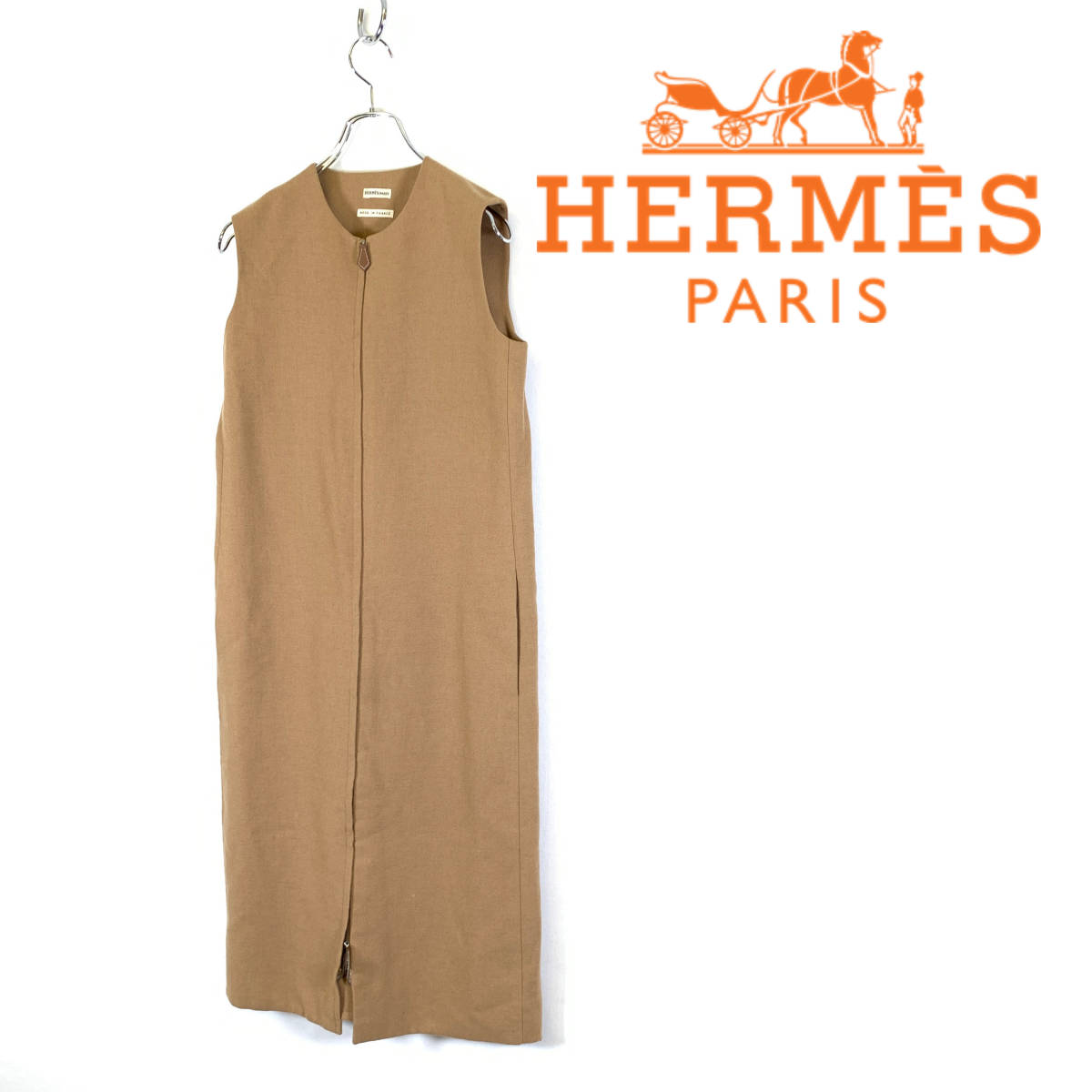シンプルでおしゃれ Hermes エルメス マルジェラ期 ワンピース