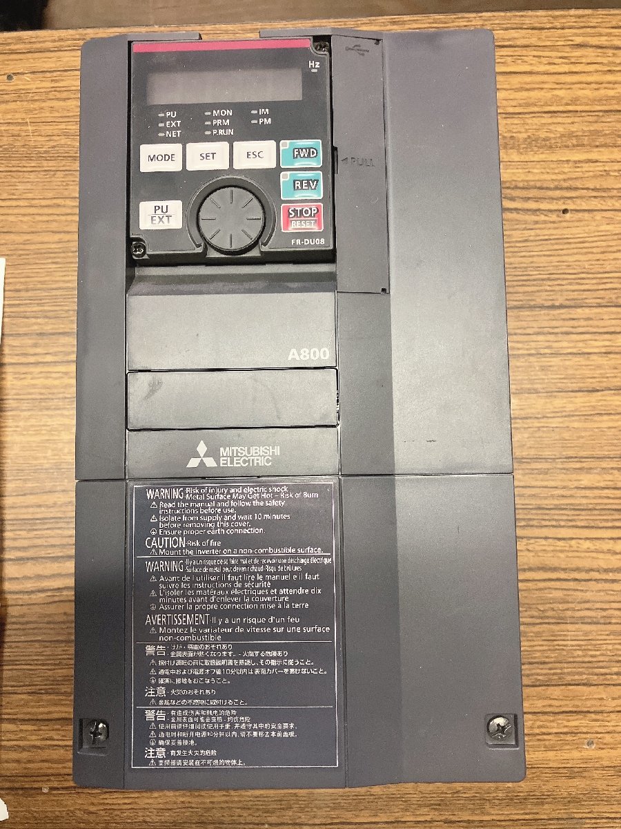 【】三菱FR-A840-0.4-1三菱 インバータ 動作確認済み