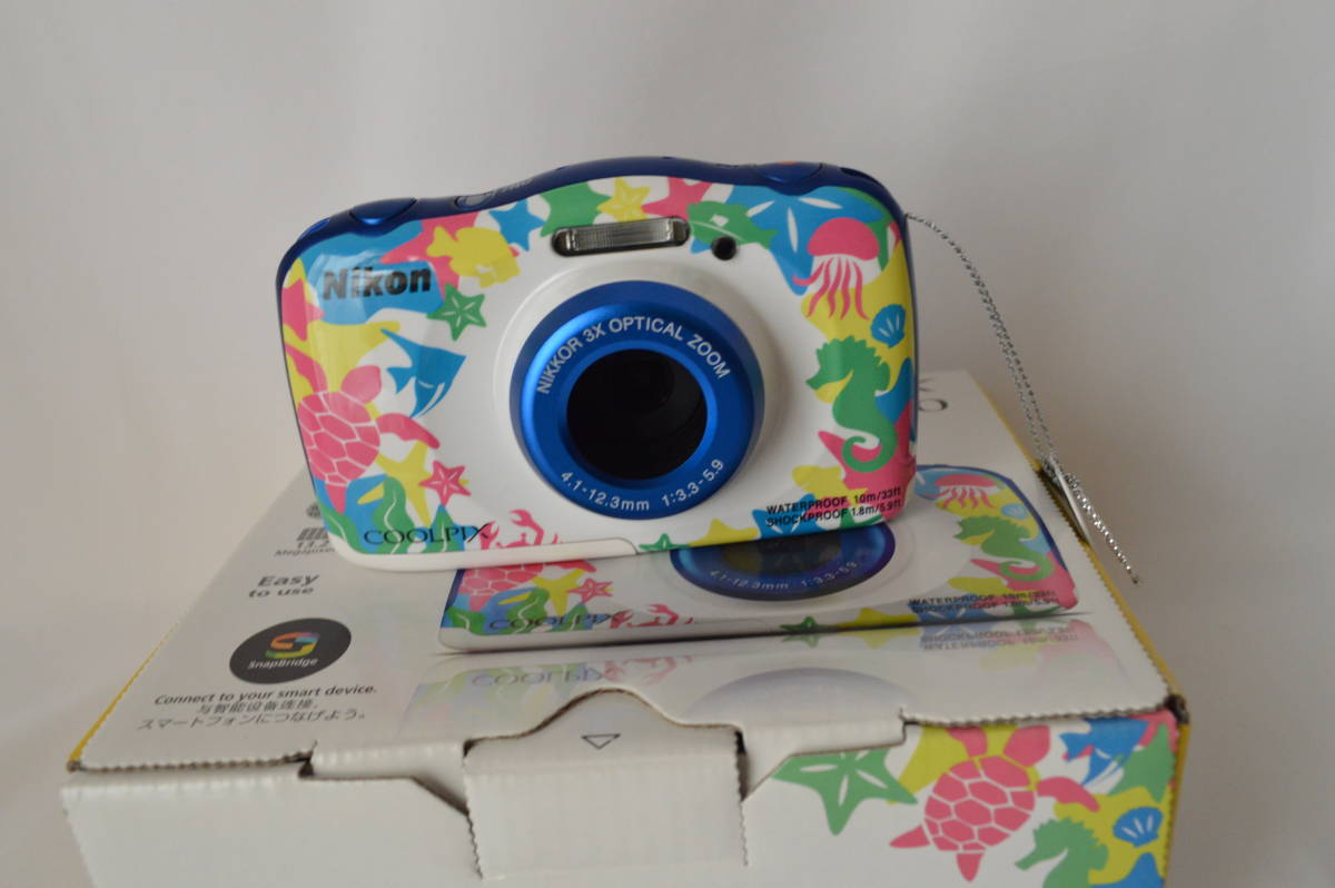 ☆希少な未使用品☆Nikon ニコン COOLPIX W100 マリン | hyundaikudus.com
