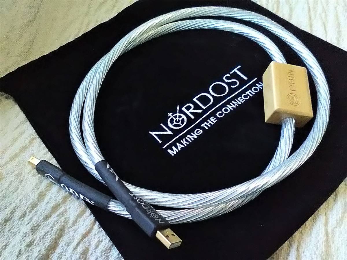 新しい到着 『送料無料U-01』 Nordost Odin オーディオUSBケーブル