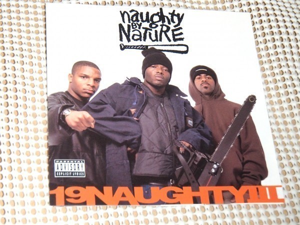 廃盤 US初出CD Naughty By Nature ノーティ バイ ネイチャー 19 Naughty III / Tommy Boy / Freddie Foxxx Queen Latifah Heavy D 参加