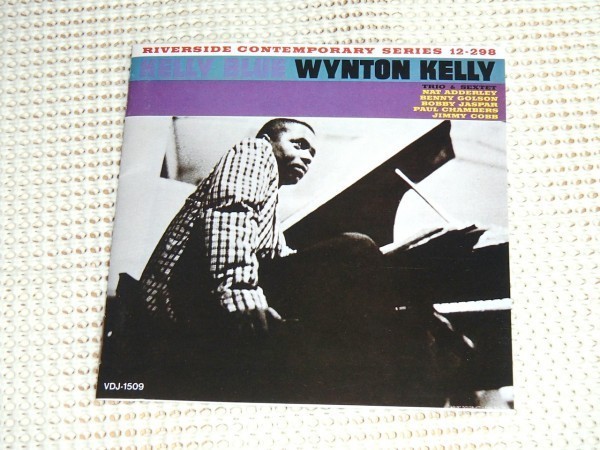 初期廃盤 Wynton Kelly ウィントン ケリー Kelly Blue / Paul Chambers Nat Adderley Benny Golson Jimmy Cobb Bobby Jaspar VDJ 1509