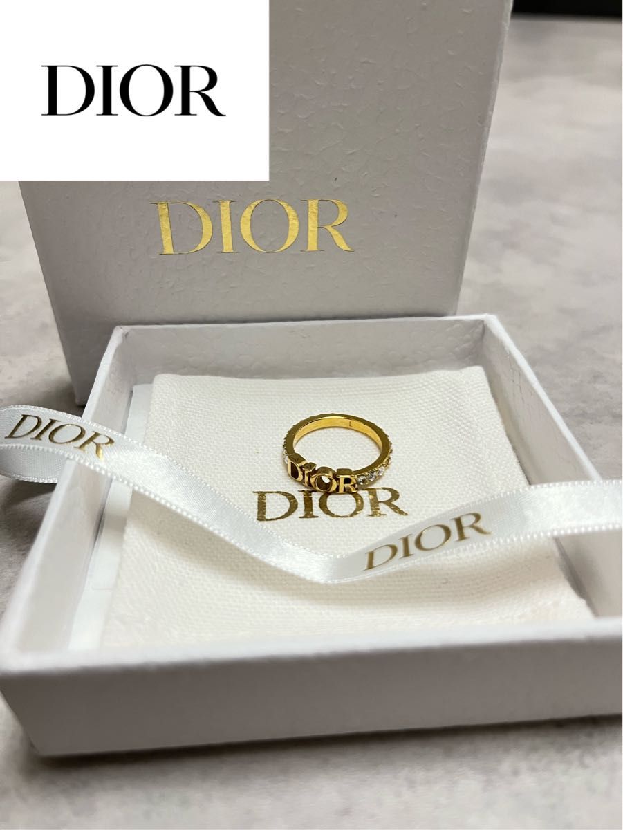 〈早い者勝ち〉Dior DIO(R)EVOLUTION リングLサイズ