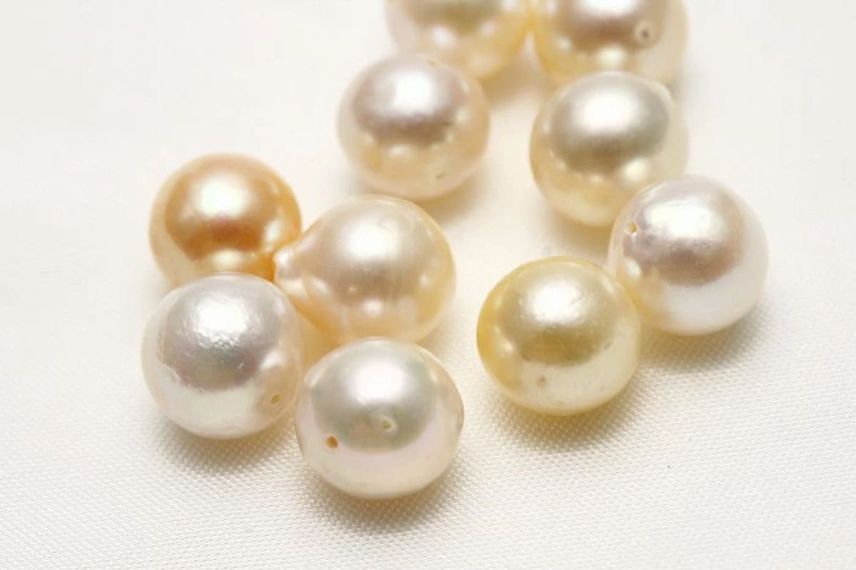 限定W特典付属 ◎恵パール 天然アコヤ本真珠ピアス K18YG 7.7mm