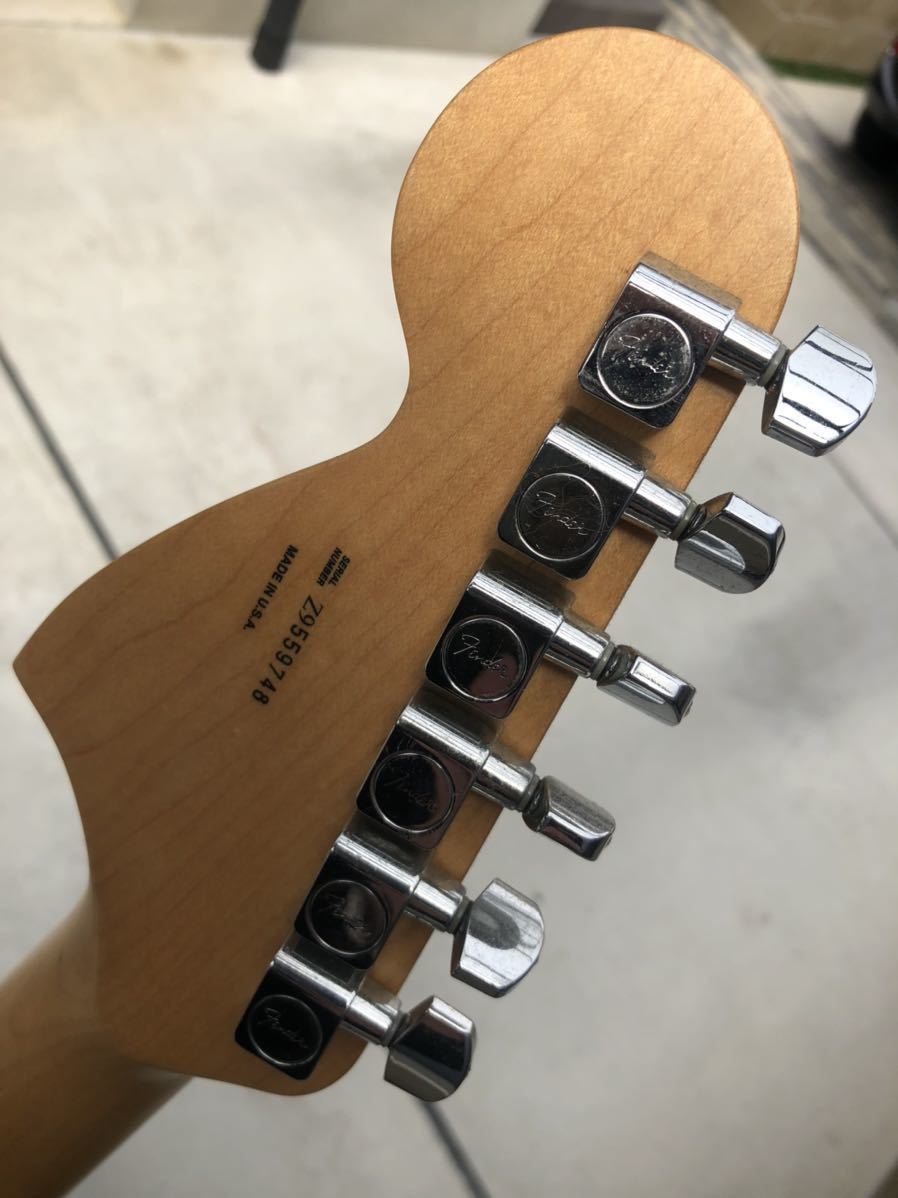 Fender USA フェンダー ストラトキャスター ストラト Stratocaster ソフトケース付き 動作未確認の画像6