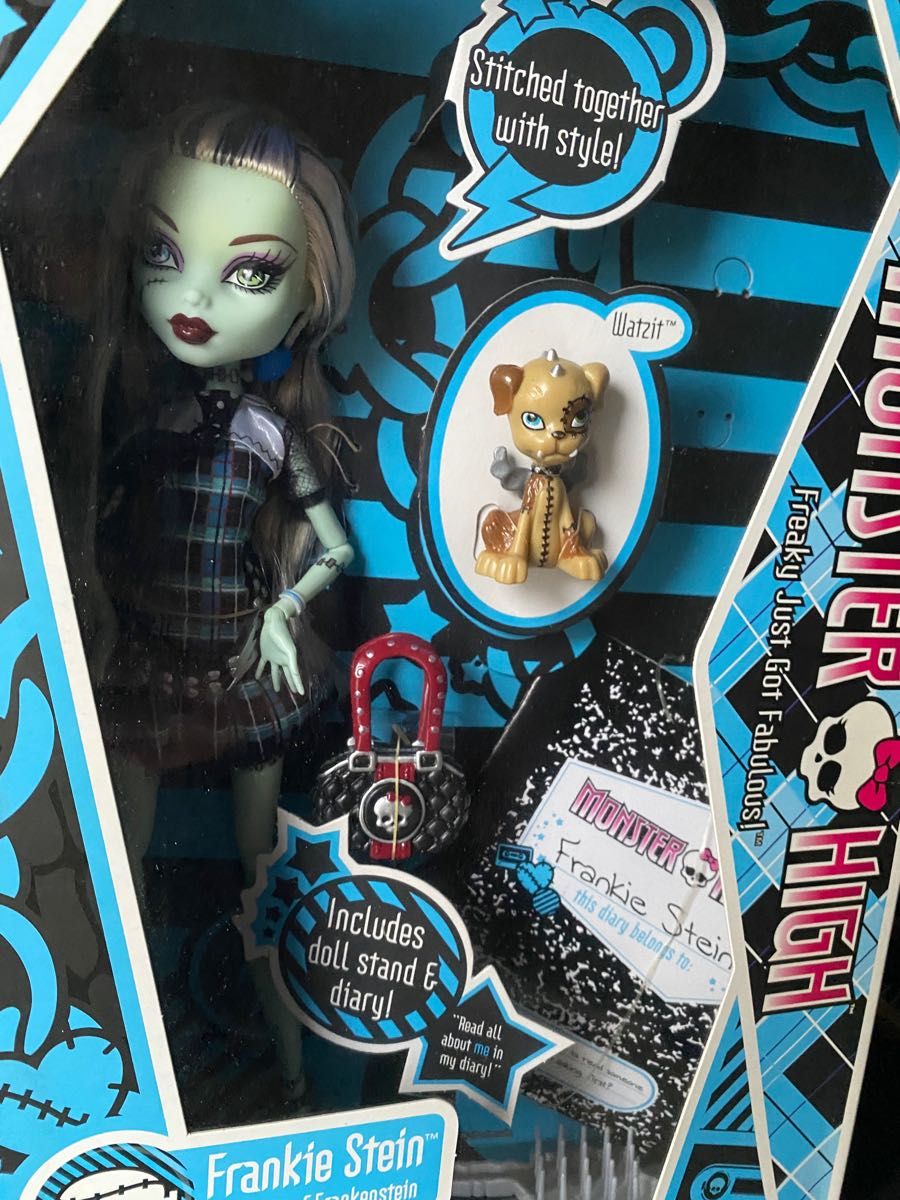 モンスターハイ　スキなものおしえてあげるシリーズ　フランキー・スタイン　海外　Monster high ドール　人形　doll