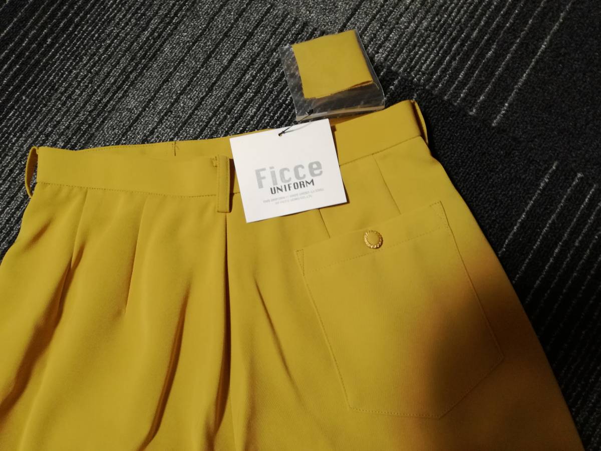 Ficce Uniform Fitch ./ Don маленький запад бренд / юбка-брюки юбка размер :11 номер цвет : горчица новый товар * не использовался / culotte