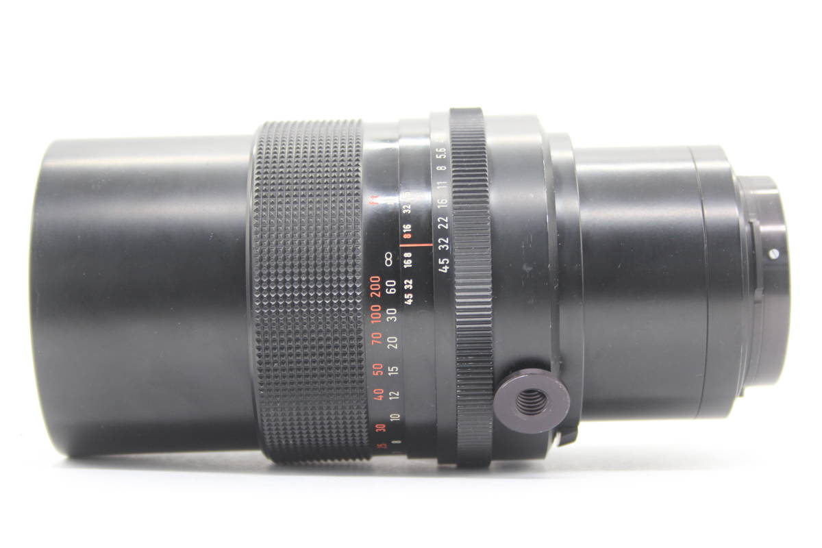 【返品保証】 【整備済み】 カールツァイス Carl Zeiss Jena DDR 300mm F4 MC レンズ C3763_画像4