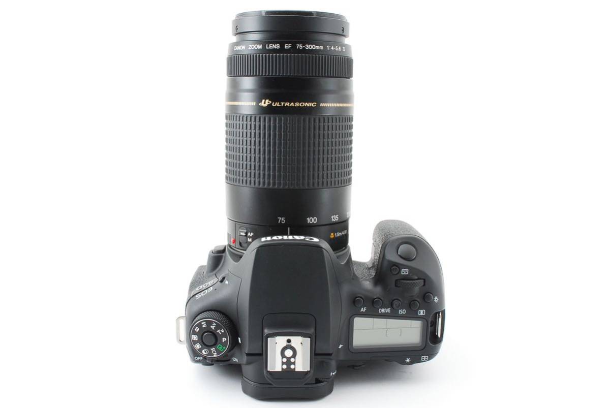 キヤノン Canon EOS 90D デジタル一眼レフ/EF50mm F1.8 II 、/28-80㎜/EF 75-300㎜標準&望遠&単焦点トリプルレンズセット☆868_画像8