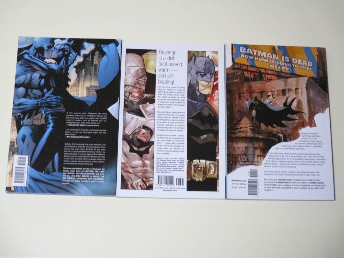 洋書『DC COMICS BATMAN BATMAN OF BATMAN:STREETS 3冊セット OF HUSH